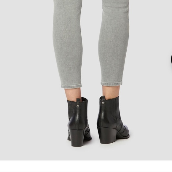 Hudson Nico Super Skinny Midrise Grey Jeans - Picture 2 of 8